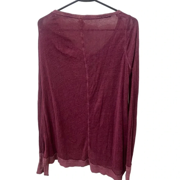 We The Free Affocato Hacci Henley Oversized Top - Picture 3 of 6